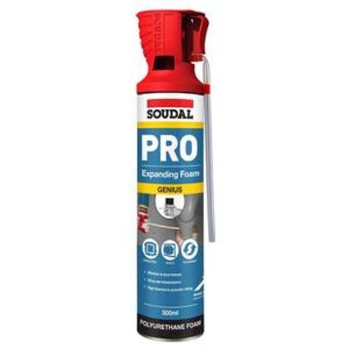 Pro Expanding Foam Genius Champagne - Soudal 500ml