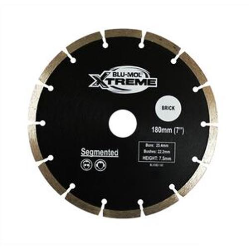 Xtreme Circular Saw Blade Diamond Segmented 180 x 25.4/22mm BLX5832-180