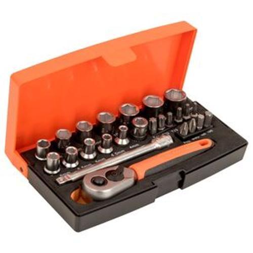 Socket Set 1/4 Inch 25 Piece SL25 - Bahco