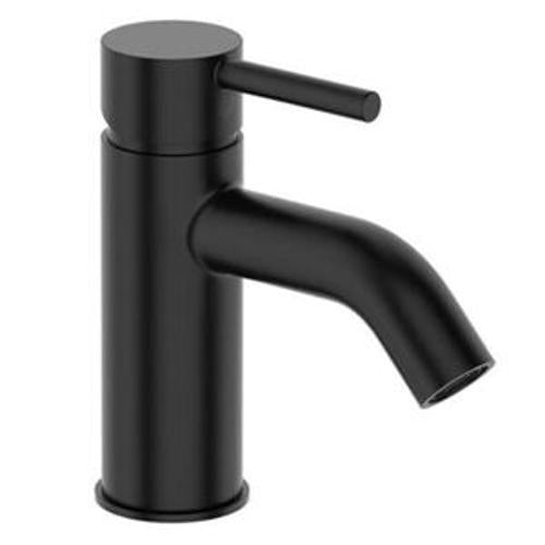 Uno Basin Mixer Curved Spout Black 43951.13 - Elementi