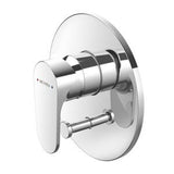 Glide Shower Mixer With Diverter Chrome