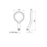 Aio Shower Handset Chrome - Methven