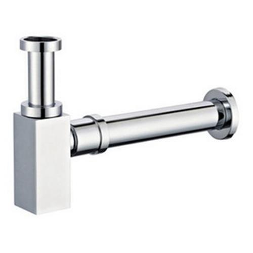 Bottle Trap Square 32mm Chrome