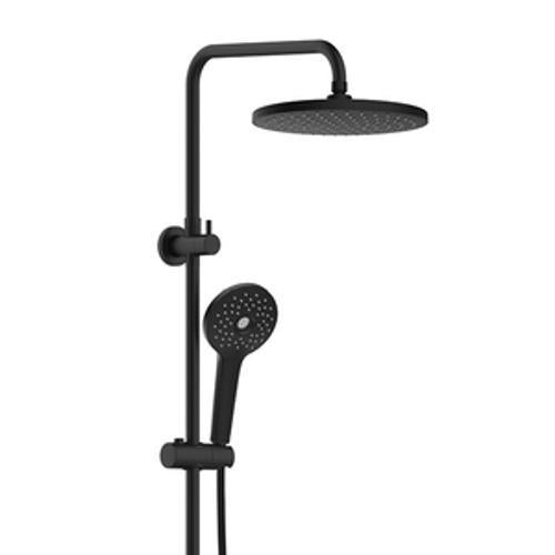 Dawson 3 Function Column Twin Shower Black
