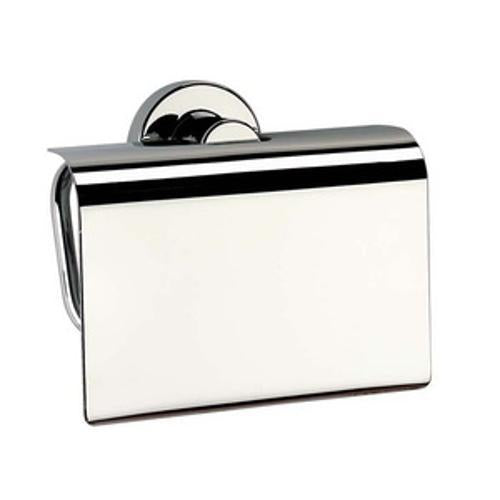 Project Toilet Roll Holder With Lid Chrome 60909.02 - Elementi