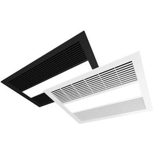 Milan Heat Fan Light White - Manrose 150mm