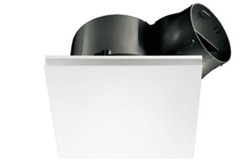 Contour High Steam Area Fan Square White - Manrose 150mm