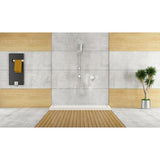 Glide RainBoost Adjustable Rail Shower Brushed Nickel 544001 - Greens