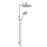 Glide RainBoost Twin Rail Shower Brushed Nickel - Greens