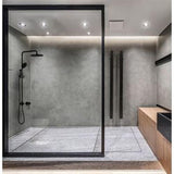 Glide RainBoost Twin Rail Shower Brushed Nickel - Greens