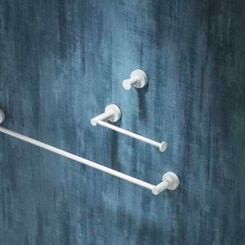 Aura Towel Rail 636 x - Heirloom 40mm White AUTR600MW