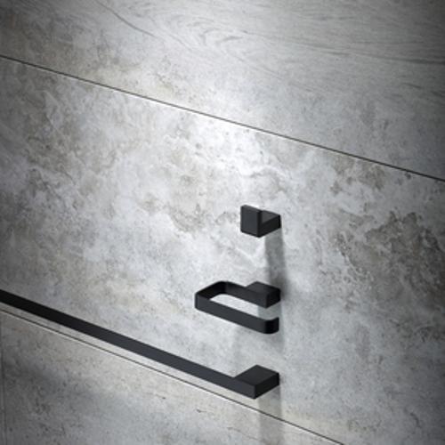 Teka Noir Robe Hook 25 x - Heirloom 38mm Black TERHN