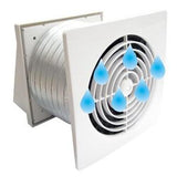 Pro Series Through Wall Fan Kit - Manrose 125mm SELV