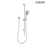 Sol Slide Shower Brushed Nickel ADS-SHSKCSRBN - Adesso