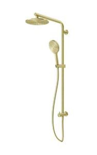 Urban Column Shower Brushed Brass