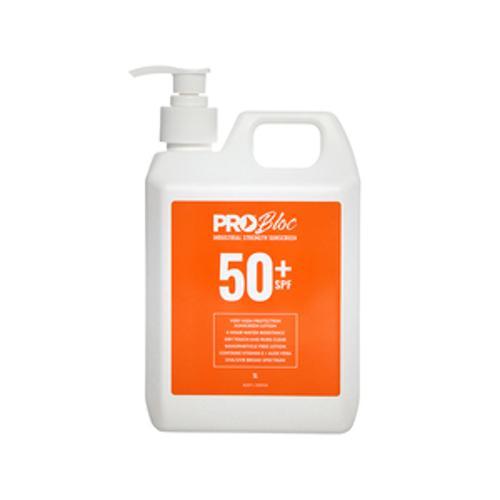 ProBloc Sunscreen SPF50+ Lotion Pump Bottle - Pro Choice 1L SS1-50