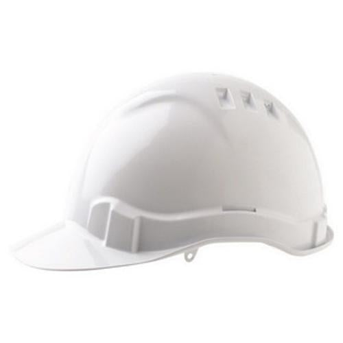 V6 Hard Hat Vented Pushlock Harness Green HHV6-G - Pro Choice