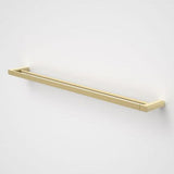 Luna Double Towel Rail Brushed Brass - Caroma 930mm 99615BB
