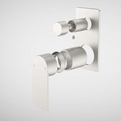 Urbane II Bath/Shower Mixer With Diverter Trim Kit Rectangular Cover Plate