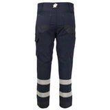 Trouser P/C Lightweight Stretch 190GSM Taped Navy - Bison 97cm 18001NT-97