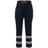 Trouser Womens Lightweight Stretch P/C 190GSM Taped Navy S20 W17001NT-20 - Bison
