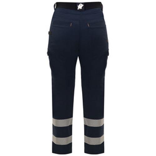 Trouser Womens Lightweight Stretch P/C 190GSM Taped Navy S20 W17001NT-20 - Bison