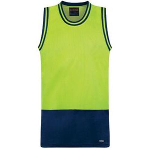 Singlet Yellow Navy - Bison M 26105YN-M