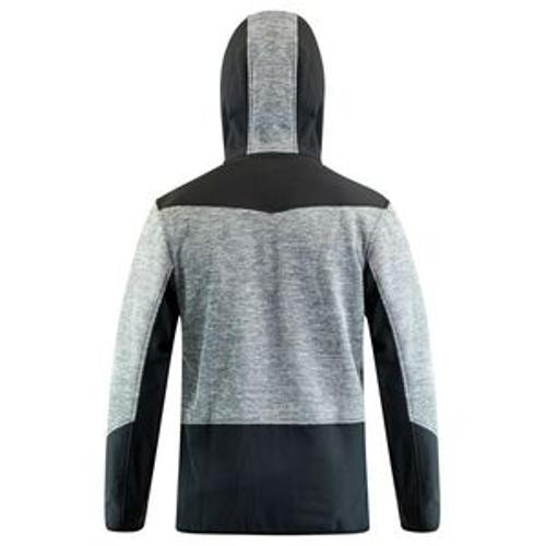 Contrast Hoodie Grey & Black - Bison XL 25005GYBK-XL