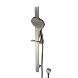 Prestigio Multi Spray Handshower Set Separate Elbow Round Head Gun Metal