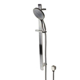 Prestigio Single Spray Handshower Set Separate Elbow Round Brushed Nickel