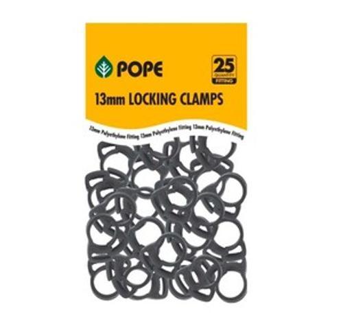 Locking Clamp 13mm Bag of 25 - Pope