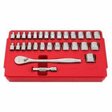 Socket Set 3/8 Inch Drive 29 Piece SAE/Metric - Milwaukee
