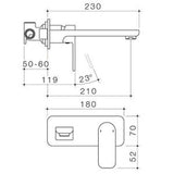 Luna Basin/Bath Mixer Brushed Nickel Leadfree