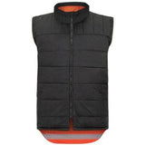 Stamina Eco Vest TTMC-W23 Reversible Puffer Orange - Bison 4XL