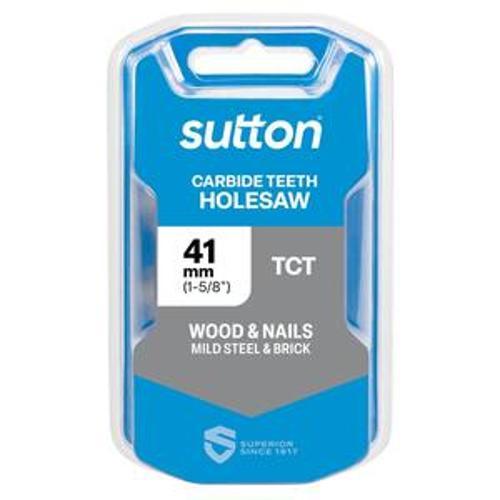 Holesaw Carbide Tipped - Sutton 41mm