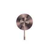 Opal Shower Mixer 80mm Plate Brushed Bronze - Nero