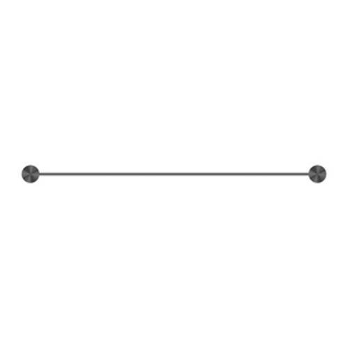 Opal Double Towel Rail - Nero 600mm Graphite
