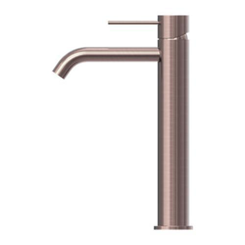 Mecca Tall Basin Mixer Brushed Bronze - Nero