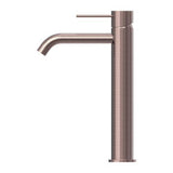 Mecca Tall Basin Mixer Brushed Bronze - Nero