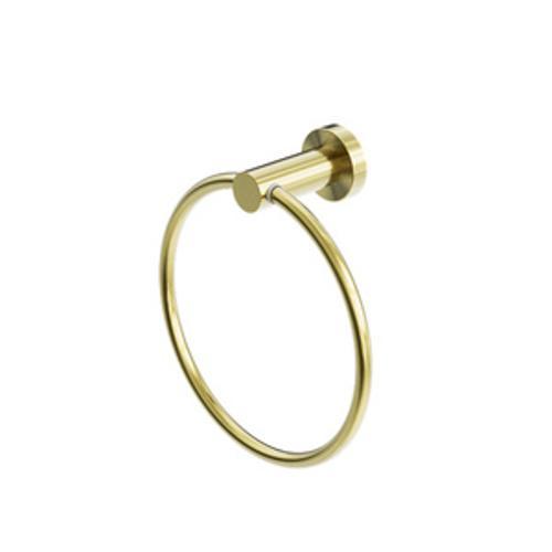 Mecca Towel Ring Brushed Gold - Nero