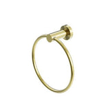 Mecca Towel Ring Brushed Gold - Nero