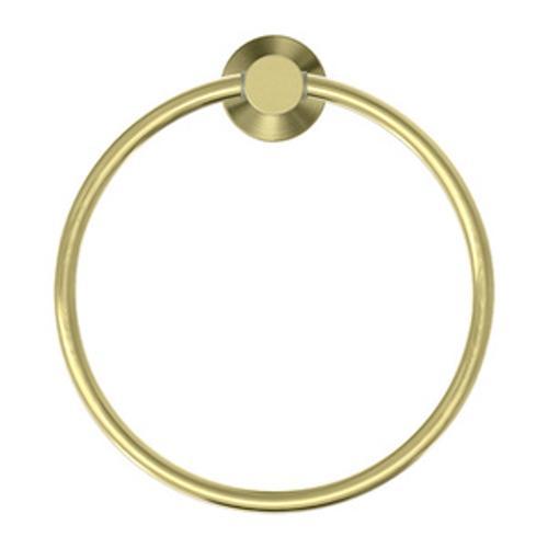 Mecca Towel Ring Brushed Gold - Nero