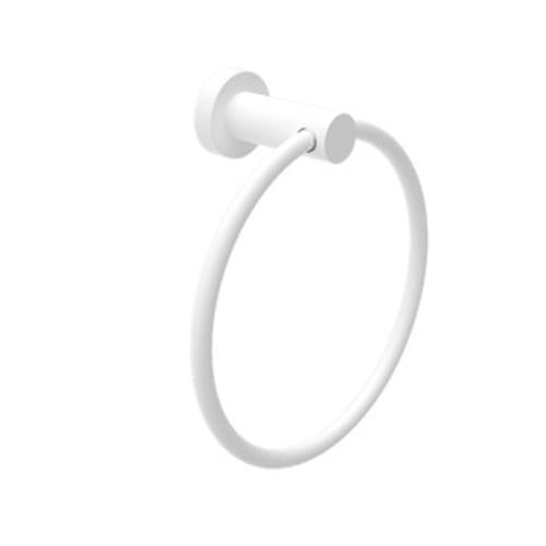 Mecca Towel Ring Matte White - Nero