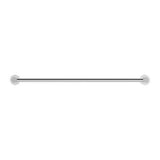 Mecca Double Towel Rail - Nero 600mm Chrome