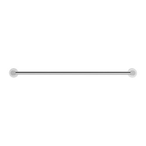 Mecca Single Towel Rail - Nero 600mm Chrome