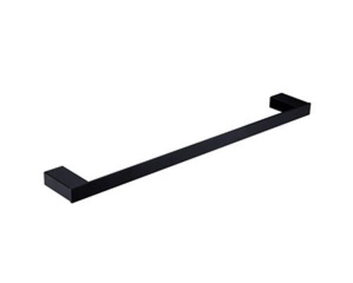 Celia Single Towel Rail - Nero 600mm Matte Black