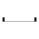 Celia Single Towel Rail - Nero 600mm Matte Black