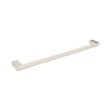 Celia Single Towel Rail - Nero 800mm Brushed Nickel
