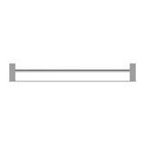 Celia Double Towel Rail - Nero 800mm Chrome