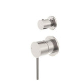 Dolce Shower Mixer With Diverter Brushed Nickel NR250811EBN - Nero
